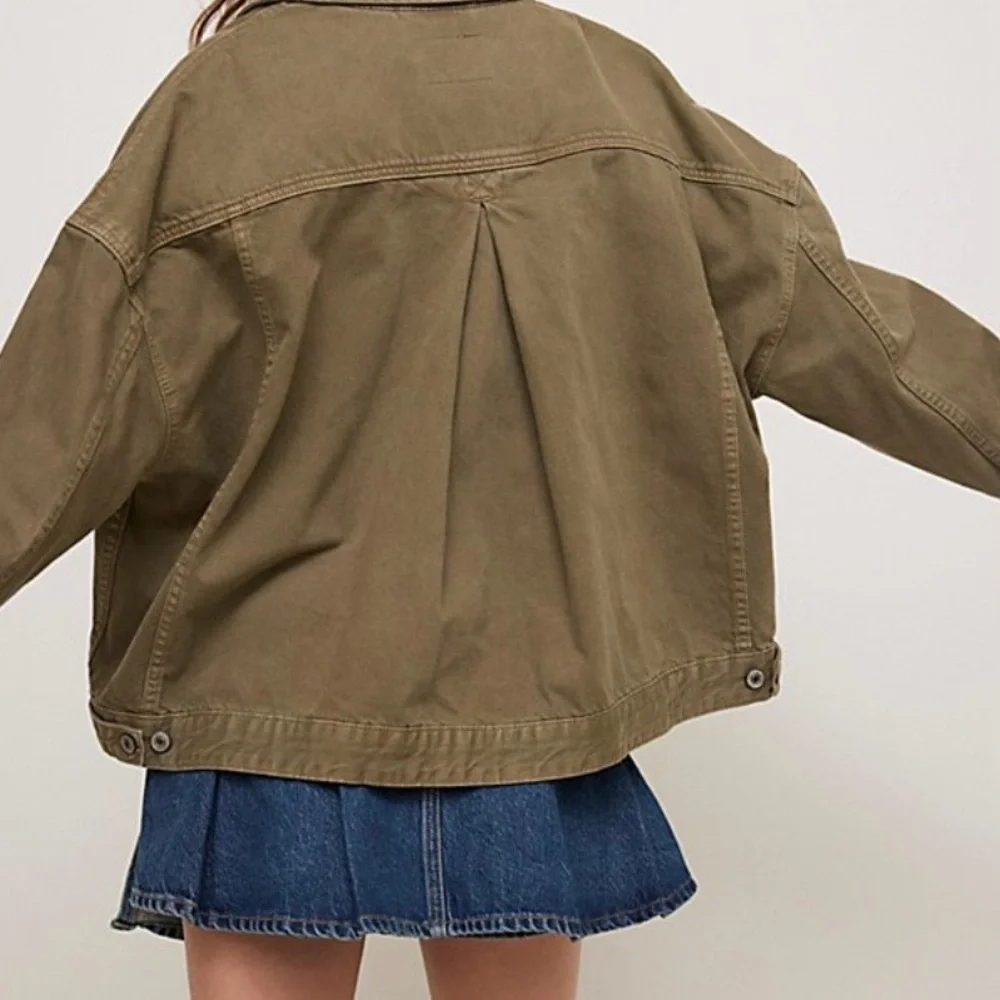 Free People Opal Swing Denim Jacket - Picture 4 of 5